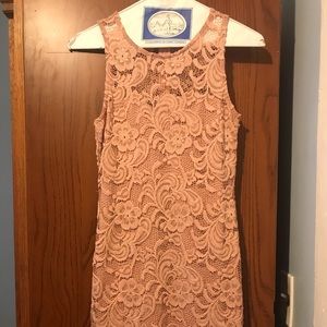 Blush Lace Dress
